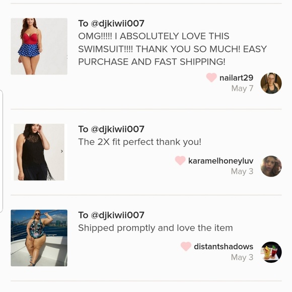 *SOLD*New 6x Torrid Polka Dot Mesh Peplum Swimsuit - Picture 7 of 8